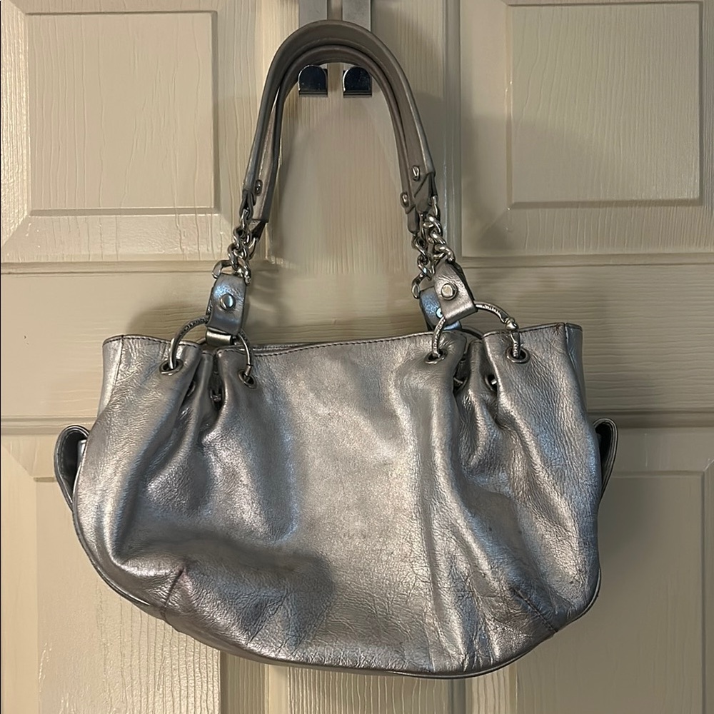 Vintage Juicy Couture silver shoulder bag